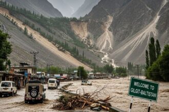 Gilgit Baltistan on High Alert for Floods  Landslides