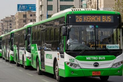 BRT and Peoples Bus Service Suspended in Karachi