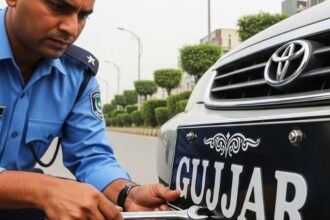 Islamabad Targets Fancy Number Plates